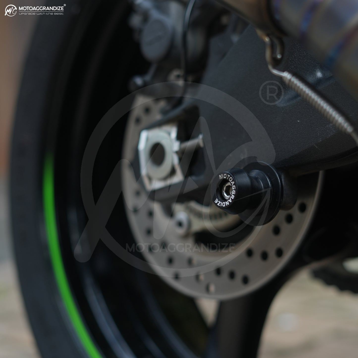 Kawasaki ZX6r Combo | Fork Sliders, Tail Tidy, Spools