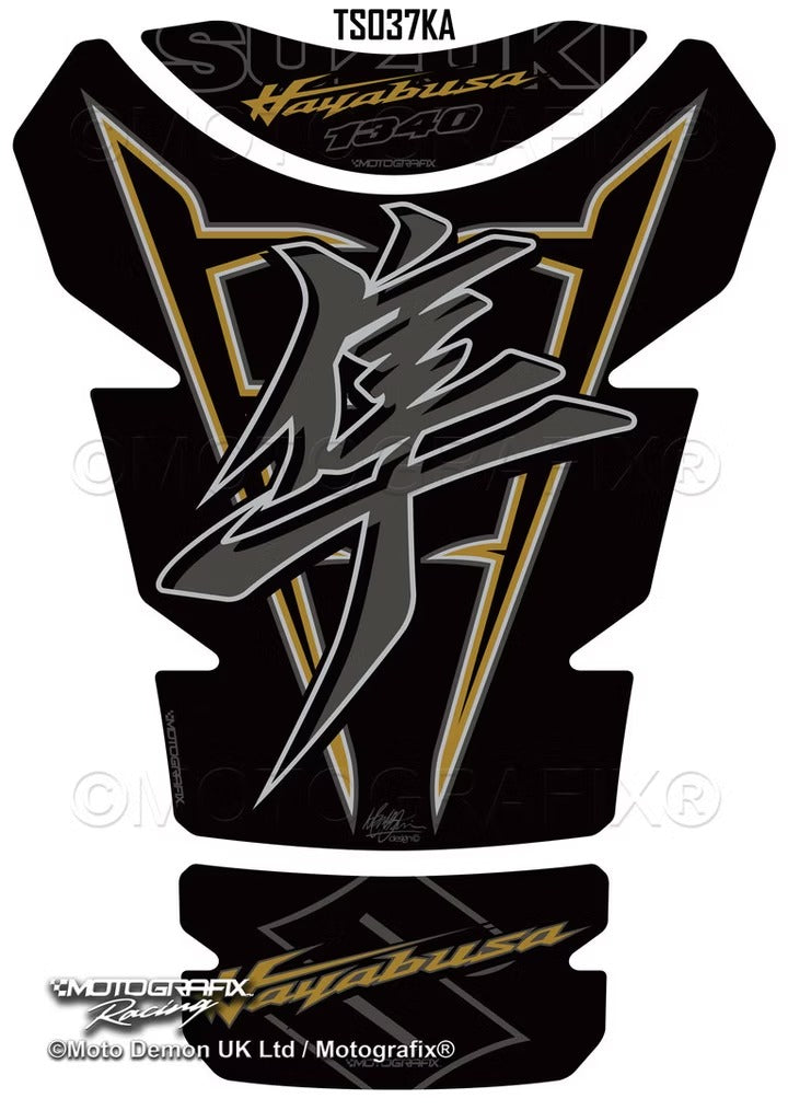 Suzuki Hayabusa 1340 2021 - 2025 Motorcycle Tank Pad Protector Gel Paint Protection Decal TS037KA