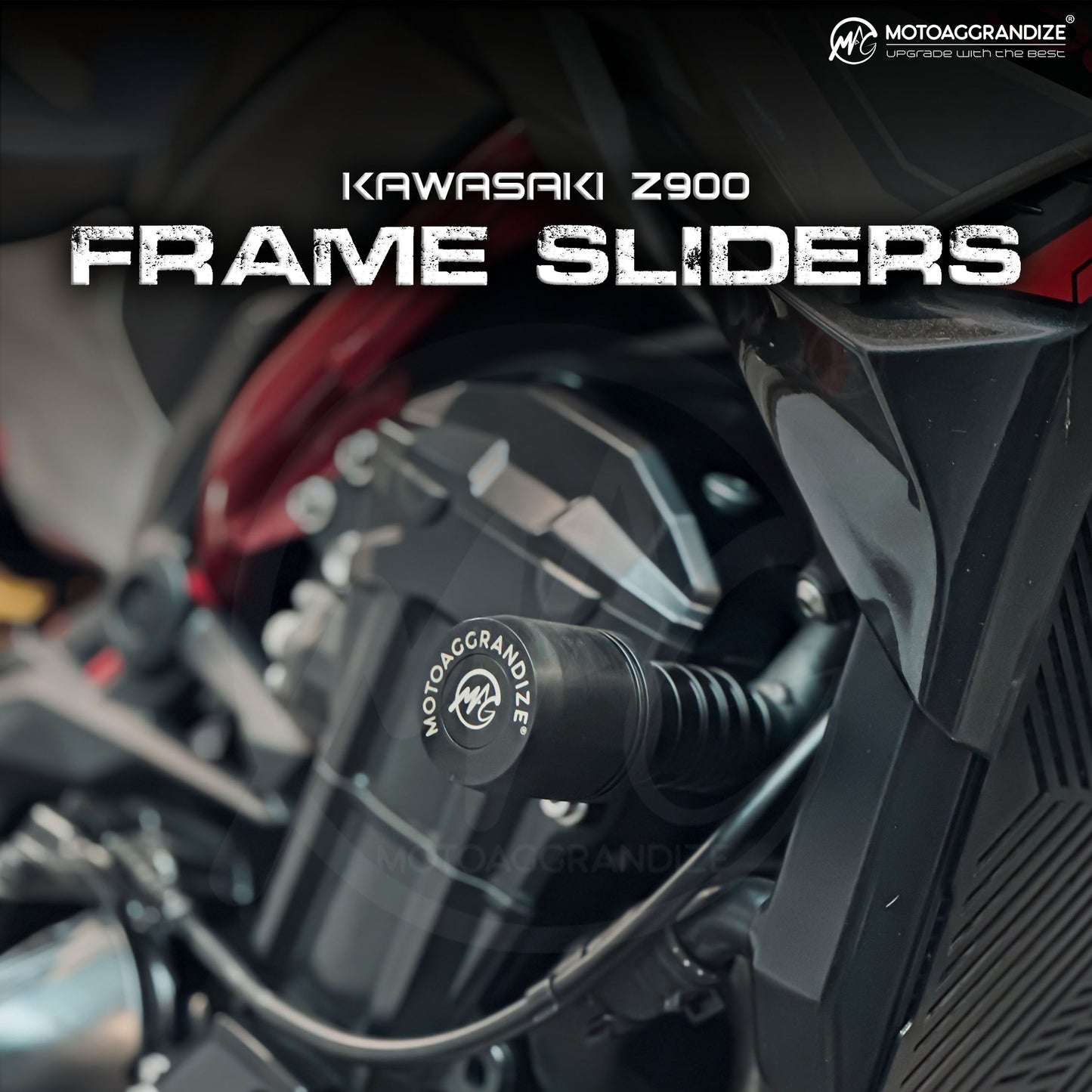 Frame Sliders / Crash Protectors for Kawasaki Z900