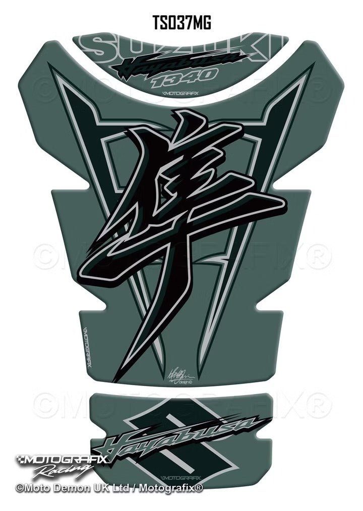 Suzuki Hayabusa 1340 2021 - 2025 Motorcycle Tank Pad Protector Gel Paint Protection Decal TS037MG