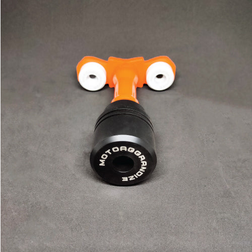 Motoaggrandize Frame sliders/ Crash Protectors for KTM Duke 125 | 160 | 200 | 250 | 390 (Gen 1 & 2)