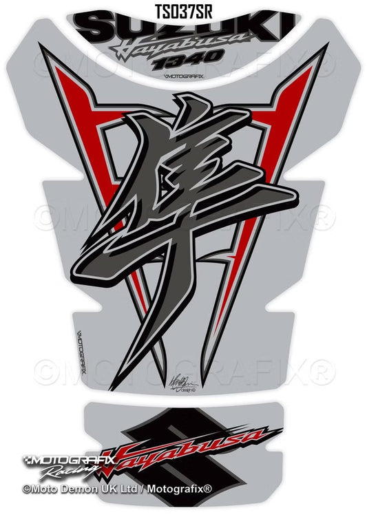Suzuki Hayabusa 1340 2021 2022 Motorcycle Tank Pad Protector Gel Paint Protection Decal TS037SR