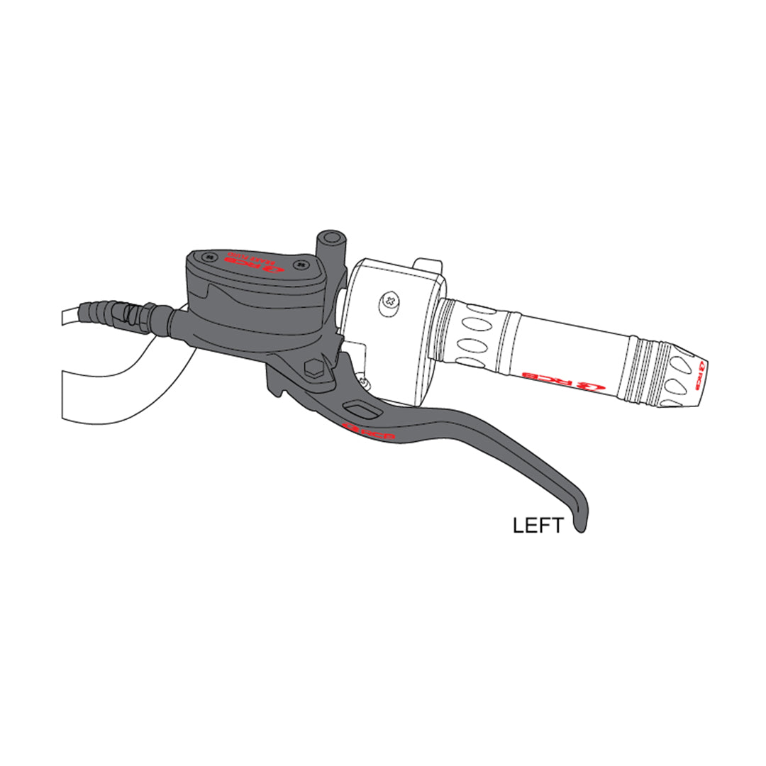 RCB MASTER BRAKE PUMP 14MM E-2 (LH) -BK | Part 01BP004B