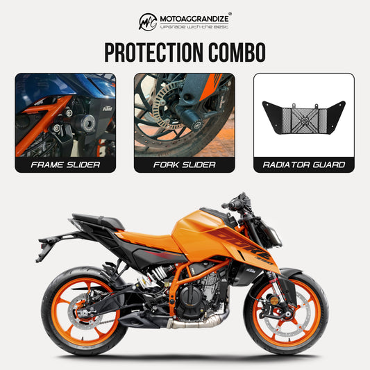 Protection Combo for KTM Duke 250 | 390 (Gen 3)