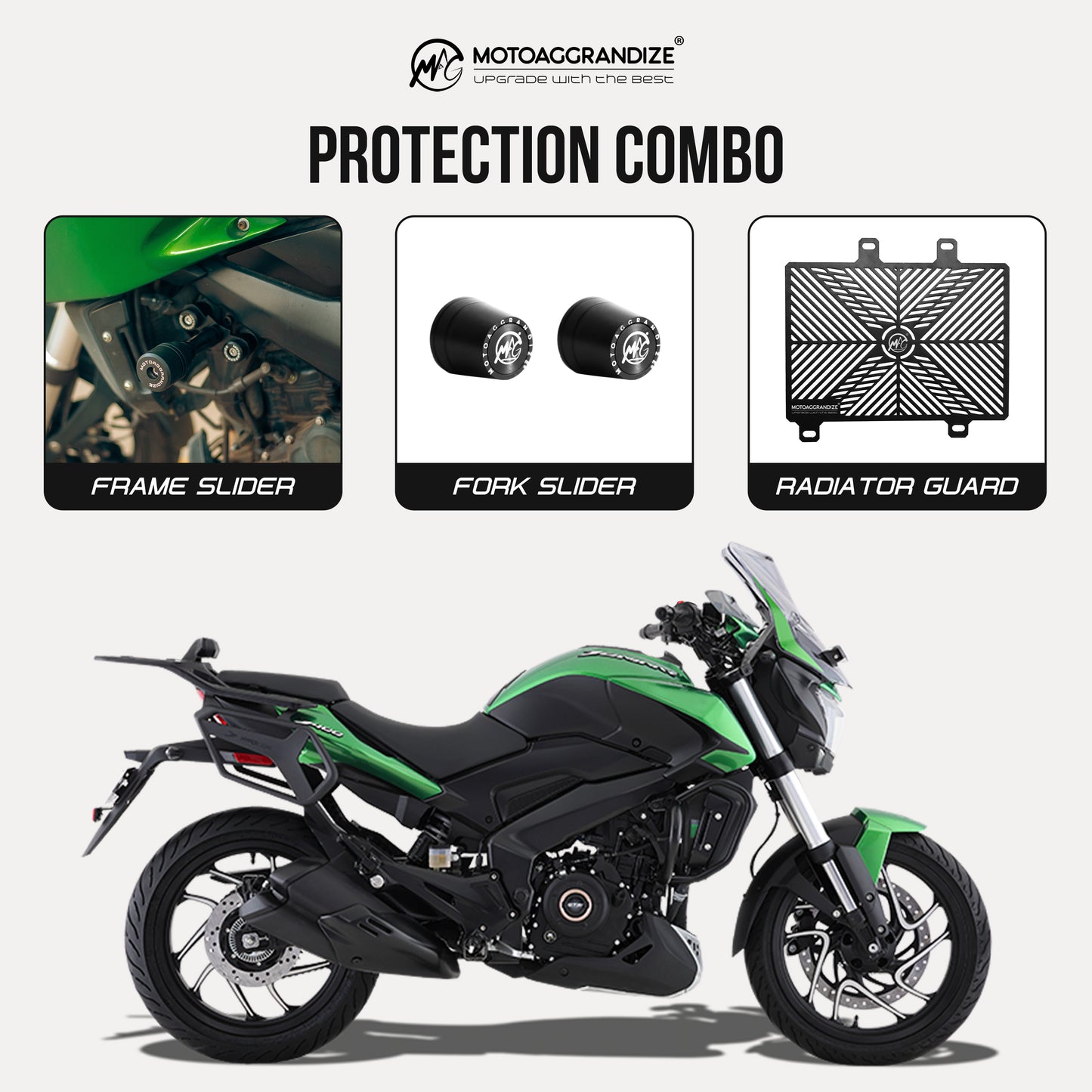 Protection Combo for Bajaj Dominar 400 | 250