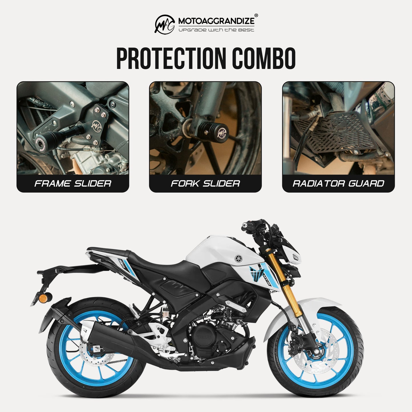 Protection Combo for Yamaha MT15