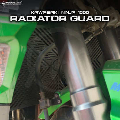 Radiator guard for Kawasaki Ninja 1000