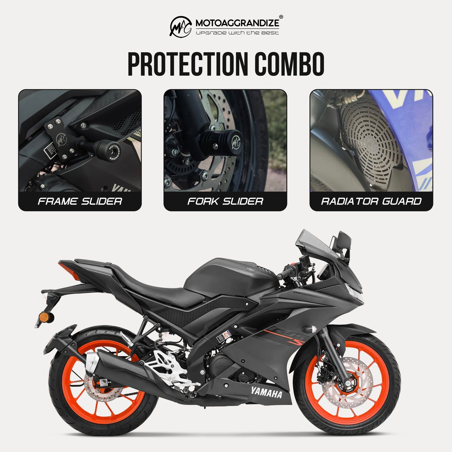 Protection Combo for Yamaha R15v3 | R15S