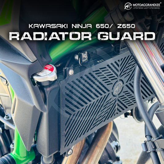 Radiator guard for Kawasaki Ninja 650/ Z650