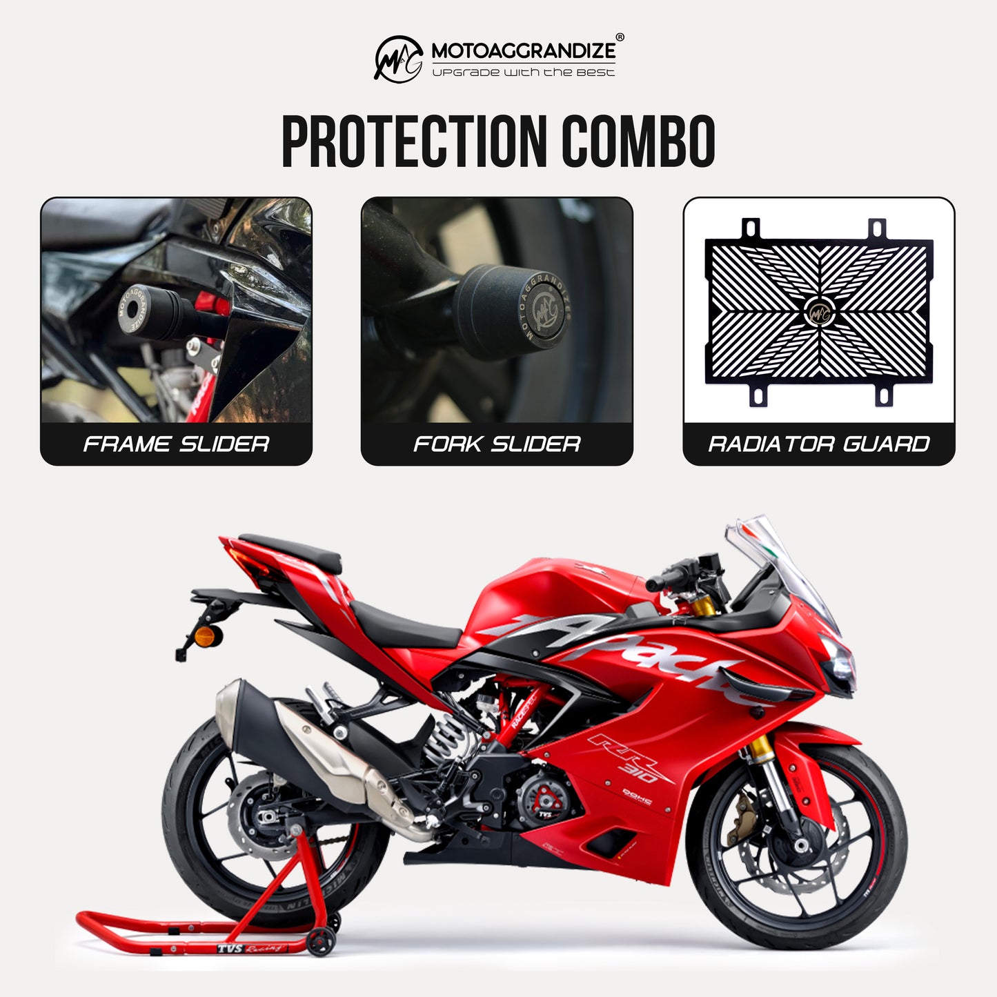Protection Combo for TVS Apache RR 310