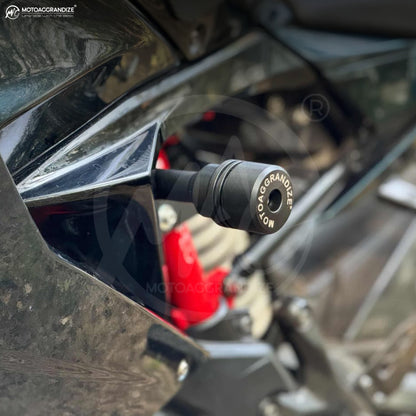 Motoaggrandize Frame sliders/ Crash Protectors for BMW G 310 RR | TVS Apache RR 310