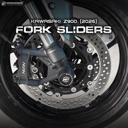 Kawasaki Z900 (2026) Combo | Frame Sliders, Fork Sliders, Radiator Guard, Spools