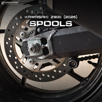 Kawasaki Z900 (2026) Combo | Frame Sliders, Fork Sliders, Radiator Guard, Spools