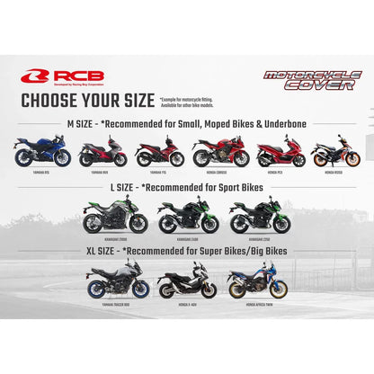 RCB MOTOR COVER E SERIES - L (2120MM*840MM*1180MM) | Part 01MC005Z