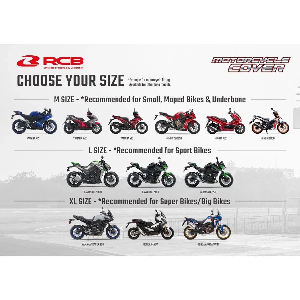 RCB MOTOR COVER E SERIES - M (2100MM*750MM*1180MM) | Part 01MC004Z