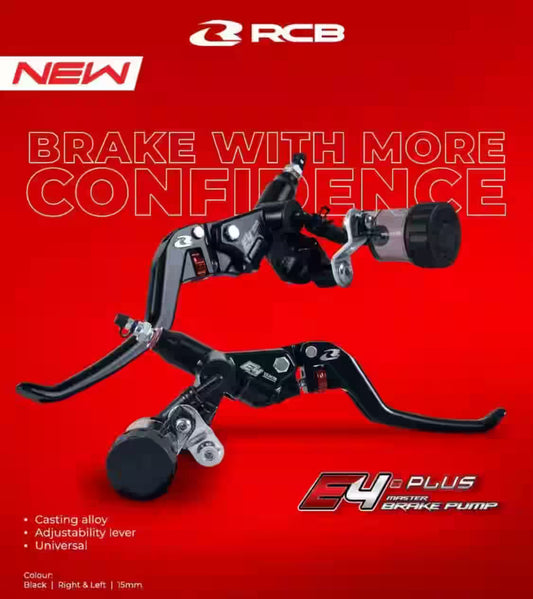 RCB MASTER BRAKE PUMP E4+ RH 15MM - BK 01BP063B
