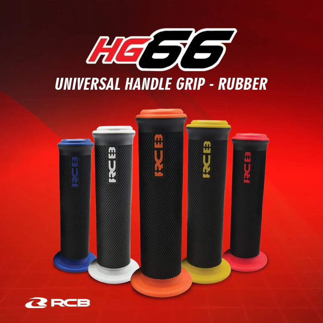 RCB HANDLE GRIP HG66 (RUBBER)-RD | Part 01HG009J