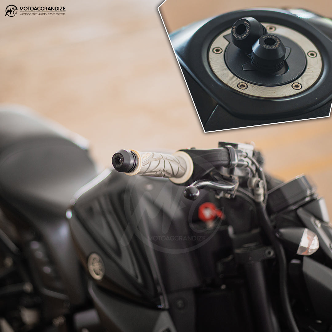 Bar End Sliders for Yamaha R15v3 R15v4 R15s MT15 FZ
