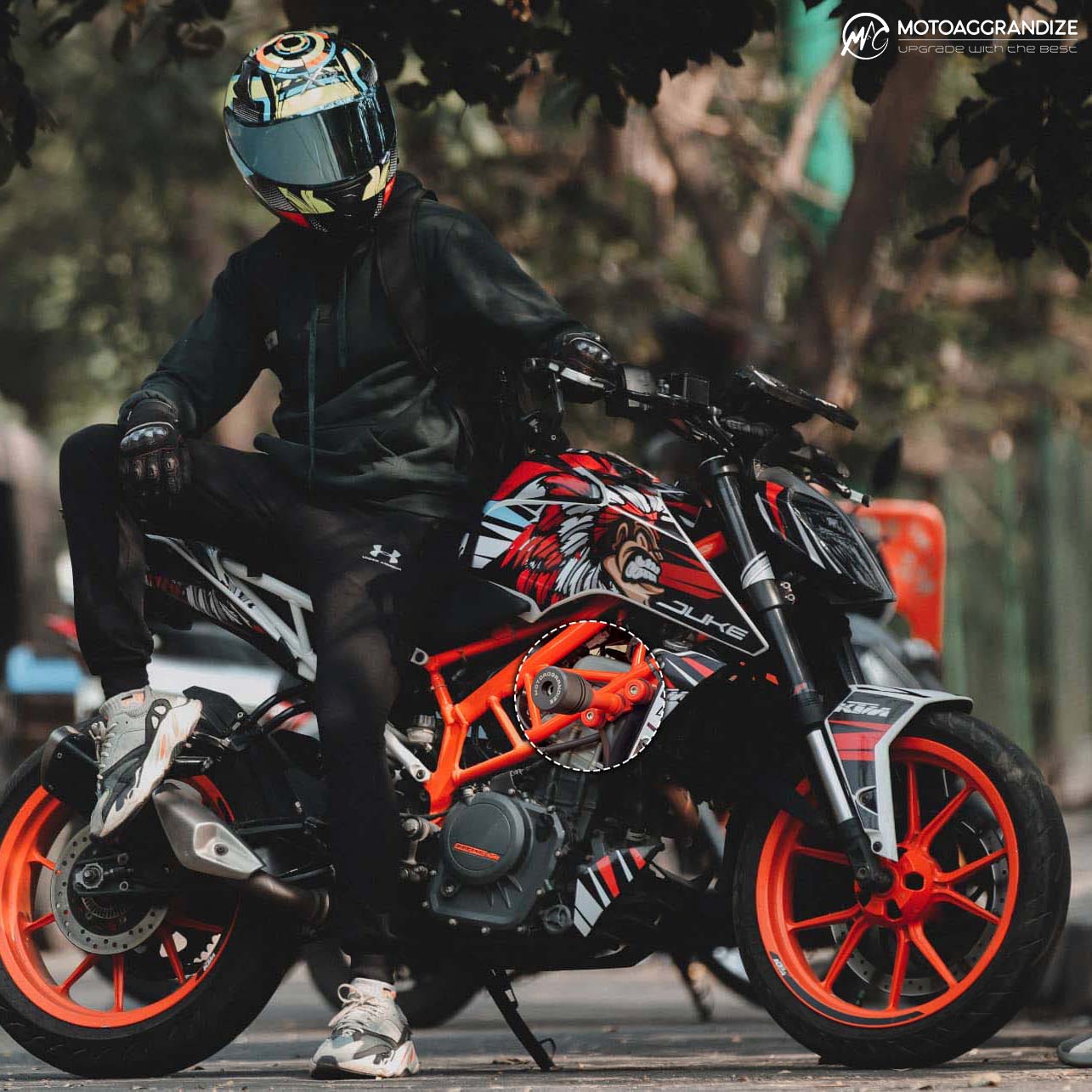 Mecha Ktm Duke 200 Bs6 Stickers 200 Modified Ktm Duke Best Bike Rc